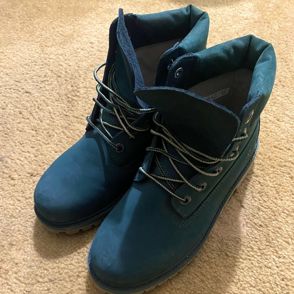 TIMBERLAND WOMEN/MEN Limited Release Turquoise boot